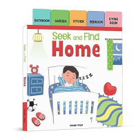 Seek and Find - Home : Early Learning Board Books with Tabs